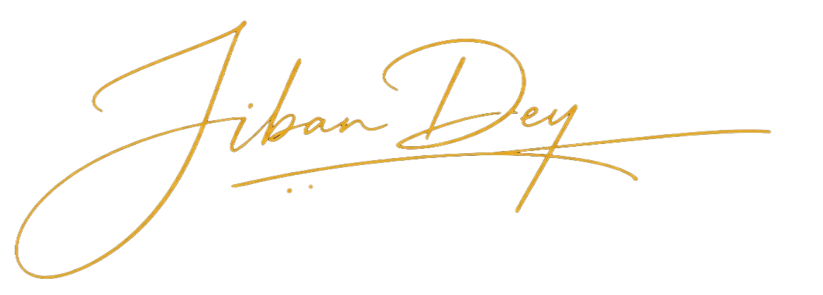 Jiban Dey Signature